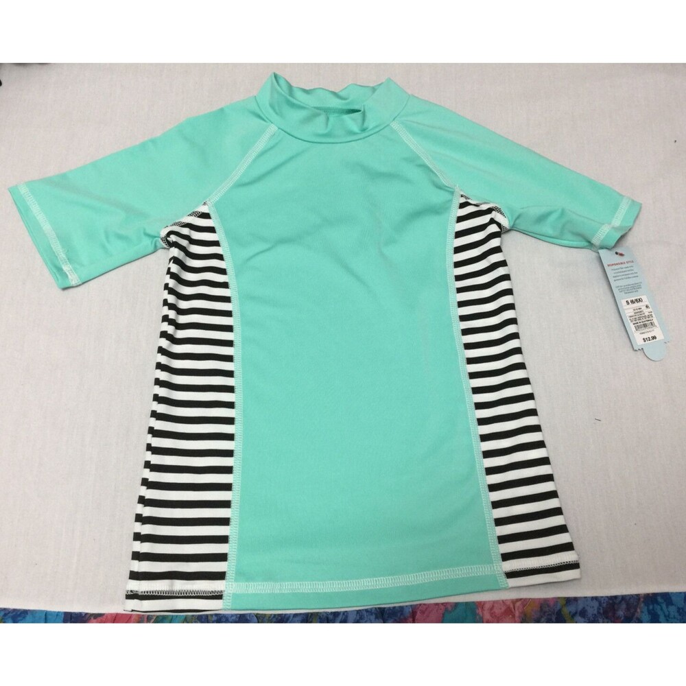 NWT CAT JACK GIRLS SWIM SHIRT SIZE S 6/6X